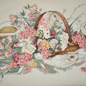 Handmade Victorian Cross Stitch